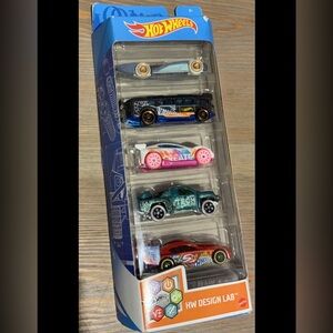 GTN34 HW Design Lab Multicolor Die-Cast Car Set